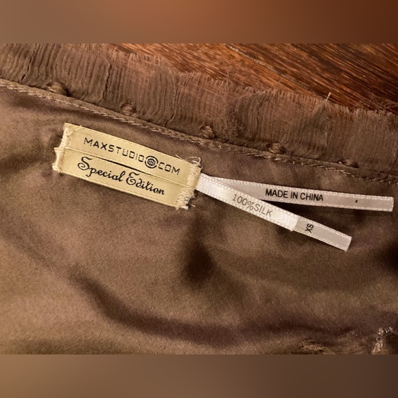 Max Studio Brown Skirt - Picture 5 of 6